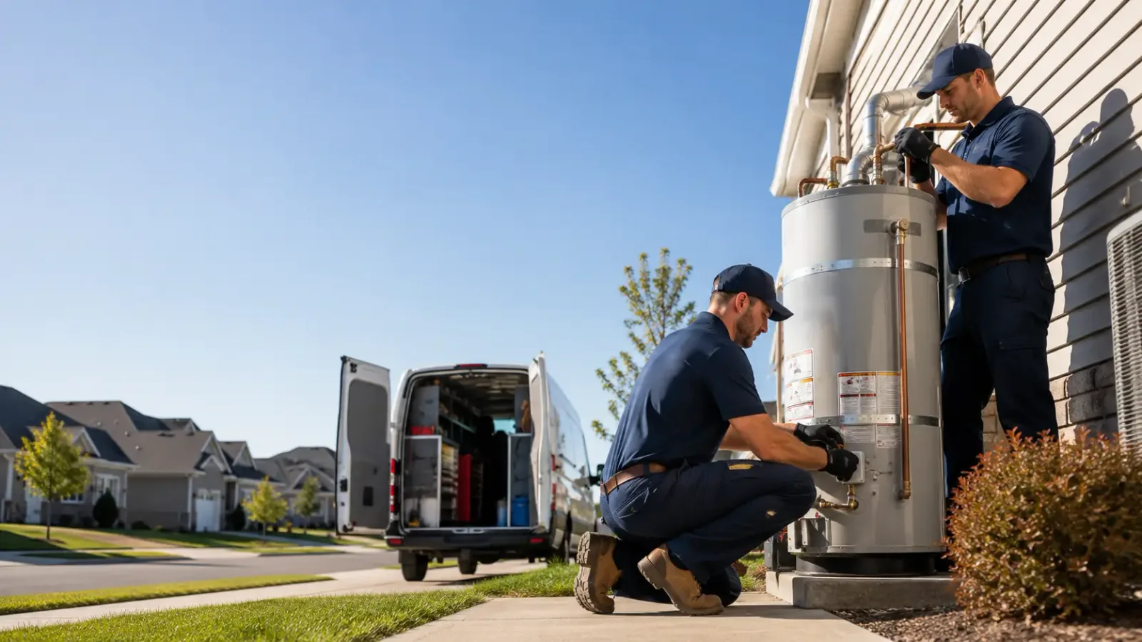 Water Heater Installation in Vallonia, IN